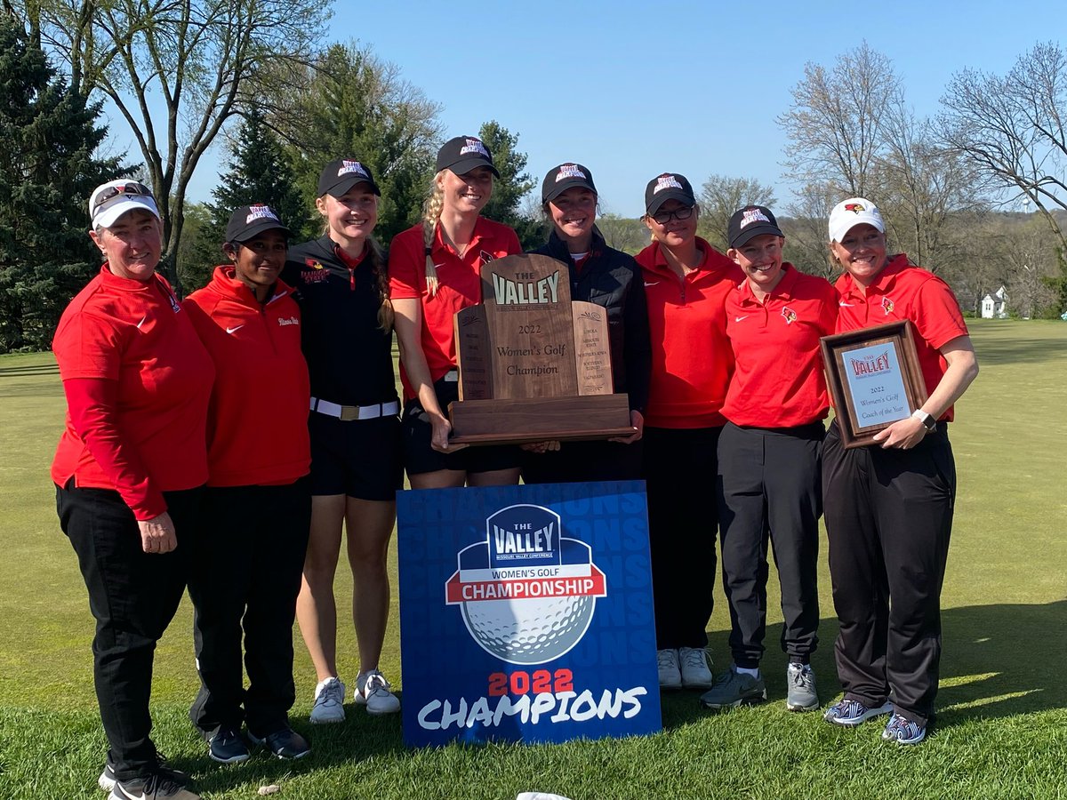 MVCsports's tweet photo. THE CHAMPIONS 🏆 @ISUwGolf https://t.co/DkrxNVWkLN