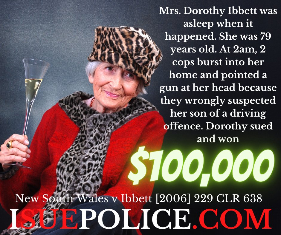 Isuepolice (@isuepolice) on Twitter photo Dorothy added $100,000 to her retirement fund after her encounter with the <a href="/nswpolice/">NSW Police Force</a>
jade.io/article/3445 Dorothy added $100,000 to her retirement fund after her encounter with the <a href="/nswpolice/">NSW Police Force</a>
jade.io/article/3445