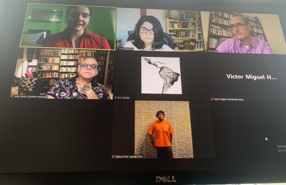 isalacuerva's tweet photo. Phenomenal poetry panels @LACS in our 2nd day of #CaribbeanWeek
Recordings will be shared!
@umdsllc @umd_arhu @KeishaSimoneAl1 @PoetLKA https://t.co/7hLL2qVUL5