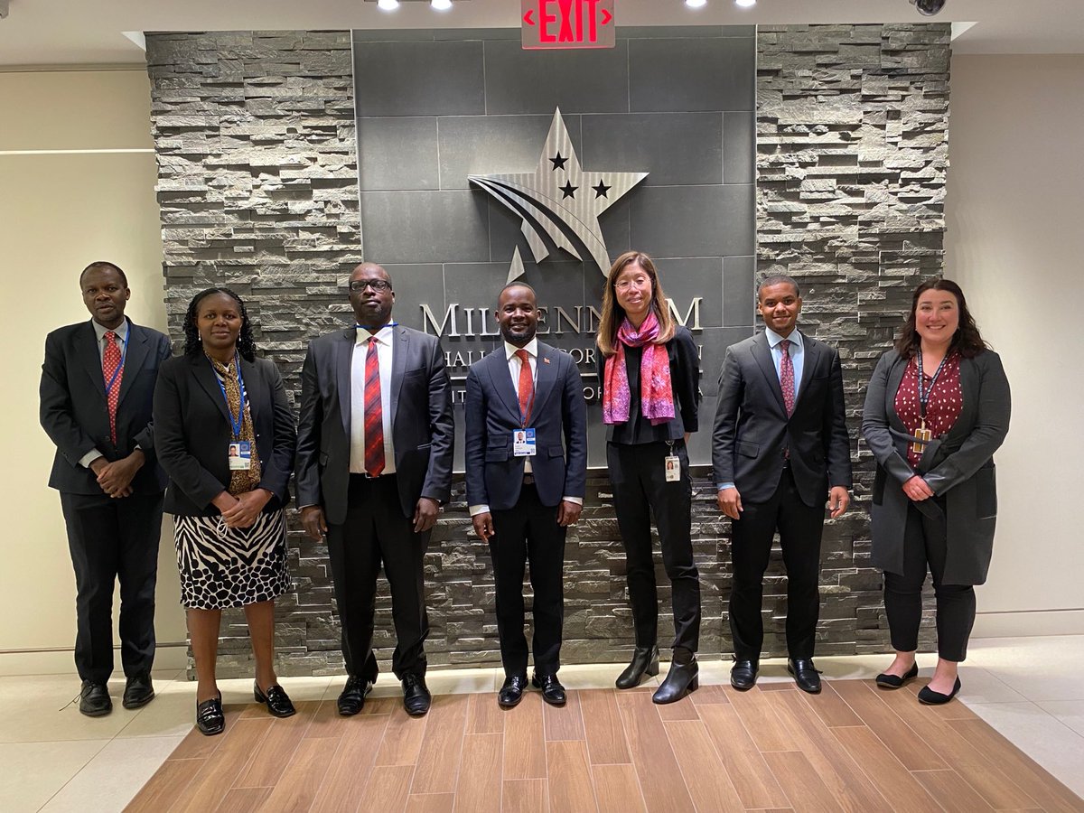 kyehkim's tweet photo. It was pleasure meeting Malawi Minister of Finance Gwengwe to discuss the development of the ⁦@MCCgov⁩ compact to boost agricultural and land productivity. https://t.co/jvdLkJCTWW