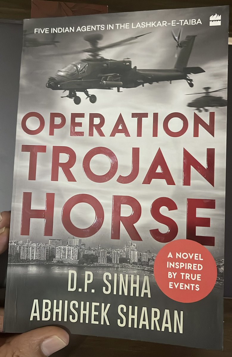 more_booksbook's tweet photo. Now Reading #operationtrojanhorse by @abhisheksharanx & DP sinha #weekdayread #27th of year 2022 @HarperCollinsIN https://t.co/y5jMjrHulT