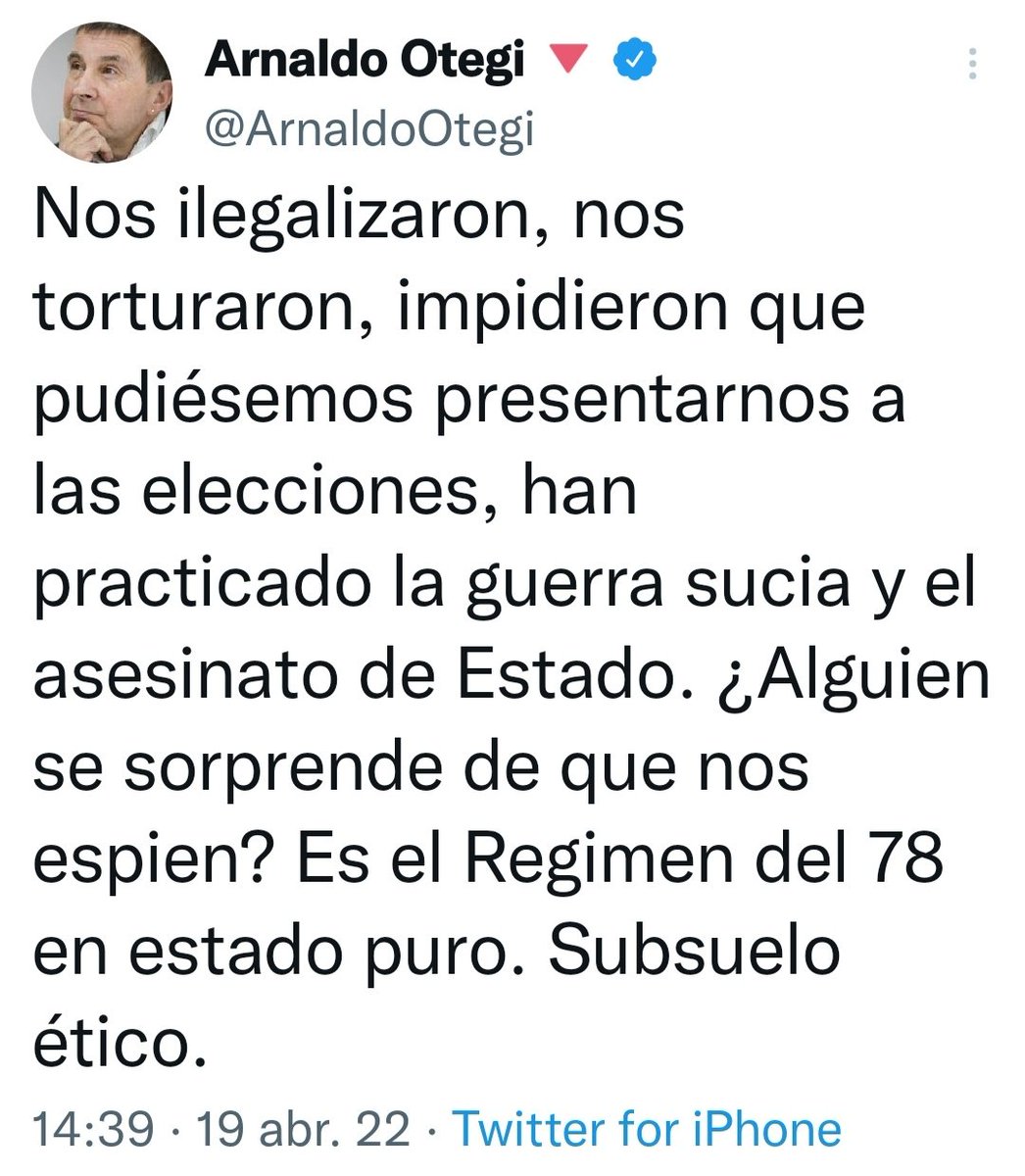 jucilnacional's tweet photo. Exmiembros de la organización terrorista ETA, la que asesinó de forma despedida, sanguinaria e indiscriminada a niños, mayores, mujeres, embarazadas, hombres, secuestró, torturó y mató a todo el que no comulgaba con sus ideales de odio, sangre, muerte y
dolor👉🧵
#HerederosDeETA https://t.co/cCaN5oC9k8