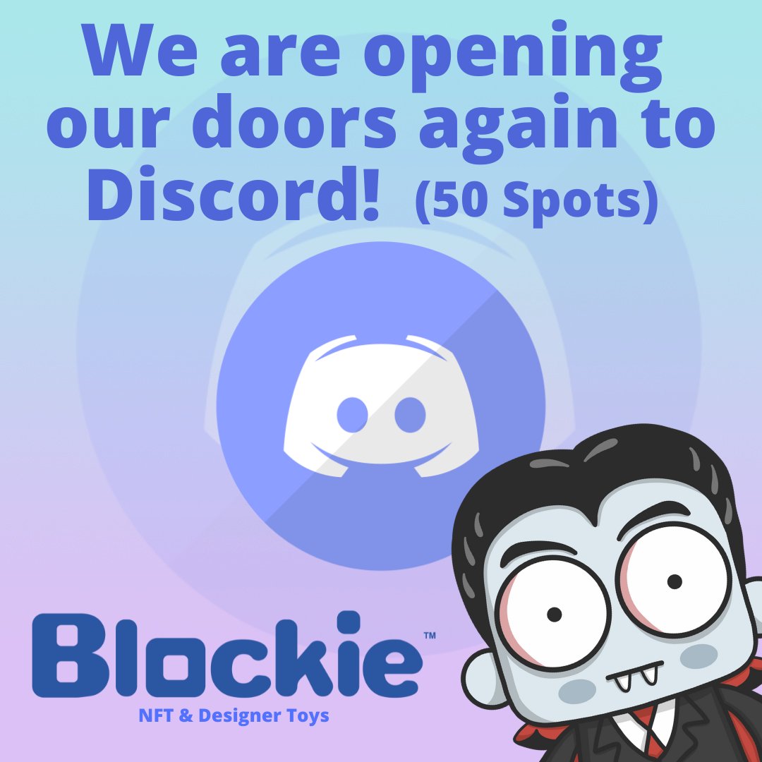 🥳 We are opening our doors again to Discord! The link below is just for 50 uses 🎉

Remember that the first 100 people in the Discord get the whitelist role. 🚀🚀

discord.gg/WNDVrzgs