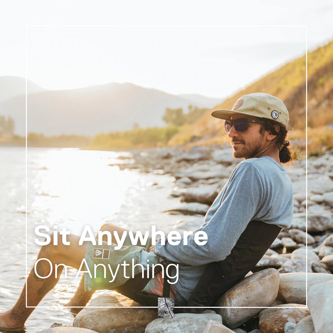 The Crazy Creek Original Chair revolutionized outdoor seating comfort over 35 years ago + is made with the most durable fabrics, carbon fiber stays + a custom stitching process that boasts a LIFETIME WARRANTY. Sit anywhere on ANYTHING! bit.ly/3KWMBUE