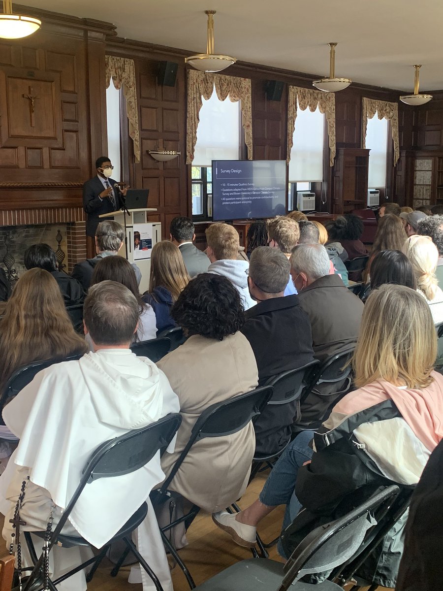 BlackStudies_PC's tweet photo. Justin Babu presents his independent study “Unseen: An Analysis of the BIPOC Experience of Providence College” https://t.co/QO3dk7aoTf