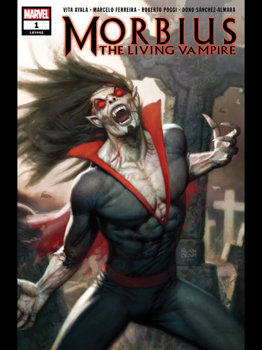 Reininsel's tweet photo. Und noch zwei Issues. Da ich letzte Woche erst #Morbius im Kino gesehen hab, wollte ich mal den #Comic dazu ausprobieren. Werde nach dem Issue mal #KillerInside ausprobieren. #Marvel #lesen #Spaß #Time2ReadWeek #MyMangaYear
Gelesen: 2 Issues
Gesamt: 1 Manga, 19 Comics, 20 Issues https://t.co/EDkVdpplc1
