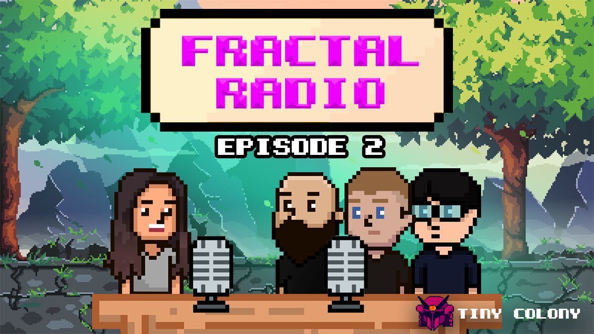 We will be LIVE on Fractal Radio w/ <a href="/justinkan/">Justin Kan</a> tomorrow at 4pm PST! 

Character mint, game development updates, sneak peeks, special alpha and more! 

Check out Part 1 here: youtube.com/watch?v=gCHRXT…