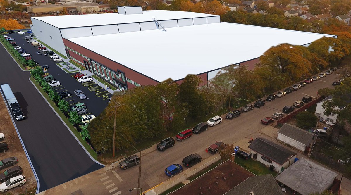 mayorlightfoot's tweet photo. As part of the City’s #InvestSW initiative, Harvest Food Group is transforming a vacant industrial lot in New City into a $60M food production facility. This new development will create & retain 250 jobs & provide economic opportunities to residents. https://t.co/z9esqcerbZ