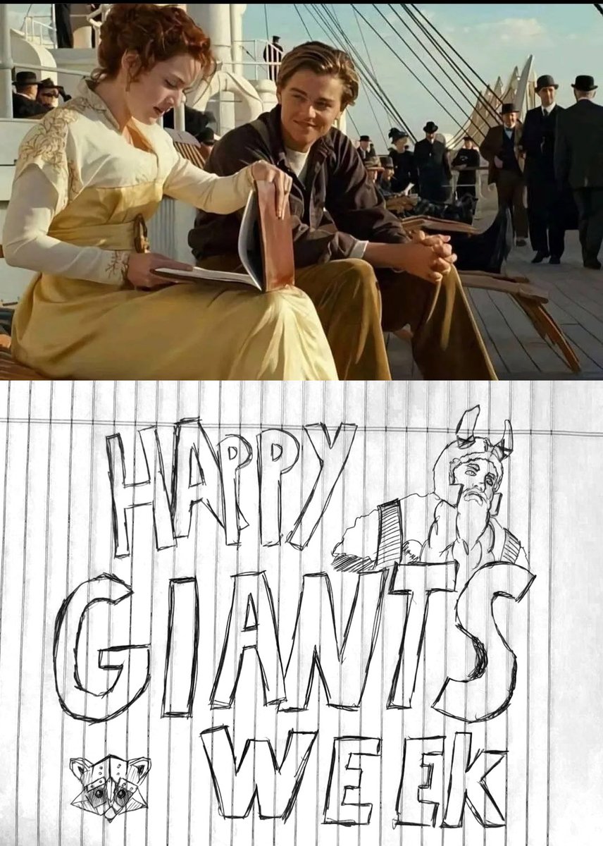 He tried his best. ✏️ Happy #GiantsWeek, y'all!
New episode available on Thursday! 🏔️

The Giants March:
timetodierpg.com/?page_id=350
.
.
.
#DnD #ActualPlay #AudioDrama #Podcast #TTRPG #Roleplay #DungeonsAndDragons #Homebrew #TheGiantsMarch #TimeToDieRPG #Podbean #TransistorFM #RPG