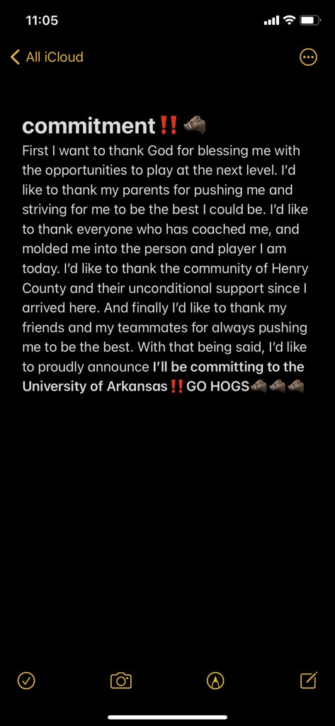 Excited about the future‼️ #WPS 🐗 
<a href="/CoachCKennedy/">Cody Kennedy</a> <a href="/CoachSamPittman/">Coach Sam Pittman</a> <a href="/CoachYurachek/">Ryan Yurachek</a> <a href="/RazorbackFB/">Arkansas Razorback Football</a> <a href="/HCPatriotsFB/">Henry County Football</a> <a href="/coachrmuench/">Ryan Muench</a> <a href="/counce20/">Coach Counce</a> <a href="/adamgorney/">Adam Gorney</a> @SWiltfong247