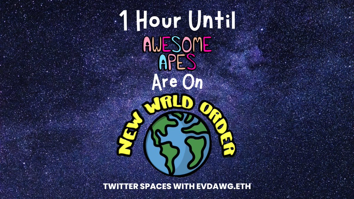 AWESOME APES tweet media