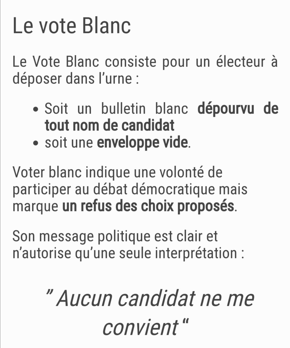 DenoncePm's tweet photo. Appel aux électeurs de #melanchon
Et de tout les autres candidats.

Le 24 avril manifestez votre mécontentement par un vote blanc et que ce dernier soit la marque des #presidentielles2022 2022.
Cessons le vote par défaut et visons 20% de votes blanc
Faites tourner svp https://t.co/slGr0vgfe9