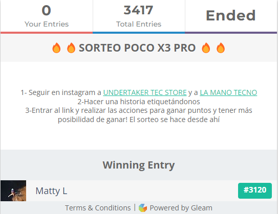 undertecstore's tweet image. ❗❗ GANADOR DEL SORTEO ❗❗

El ganador de este sorteo es el señor @nqn_matty. Comunicate con nosotros para concretar el envió.

Gracias a todos por participar y especialmente a @lamanotecno por su buena onda y paciencia.