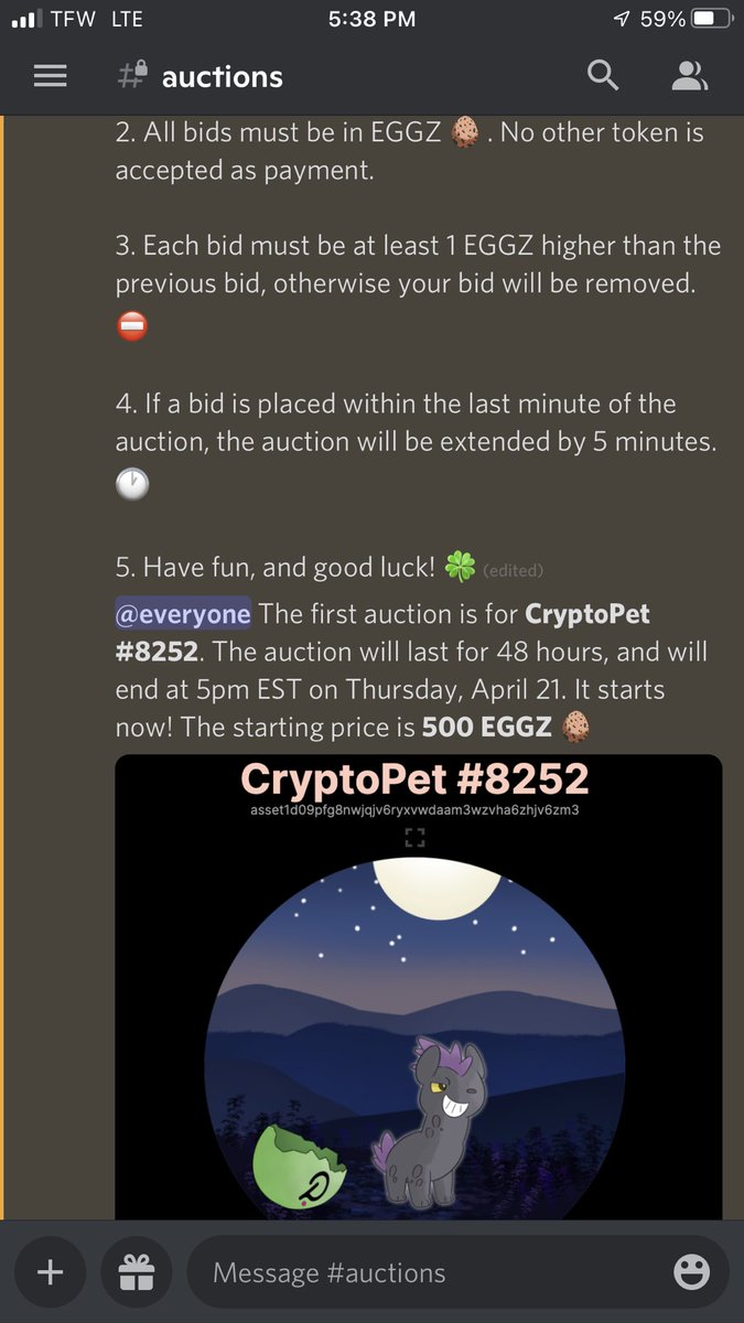 Shadowy Super Coder (@stevuswalks) on Twitter photo Why stake to the Petz pool?!Every <a href="/CryptoPetz_CNFT/">CryptoPetz | P2E NFT Gaming</a> in your wallet is 250 Ada toward $eggz rewards. Utility of $eggz you ask..currently an auction in the discord where only $eggz is accepted for bids!! Get in now!!
Discord: discord.gg/Hu9TNW79
#nft #cnft <a href="/CARdano4speed/">CARdano4SPEED |$C4S | Metaverse</a> Why stake to the Petz pool?!Every <a href="/CryptoPetz_CNFT/">CryptoPetz | P2E NFT Gaming</a> in your wallet is 250 Ada toward $eggz rewards. Utility of $eggz you ask..currently an auction in the discord where only $eggz is accepted for bids!! Get in now!!
Discord: discord.gg/Hu9TNW79
#nft #cnft <a href="/CARdano4speed/">CARdano4SPEED |$C4S | Metaverse</a>