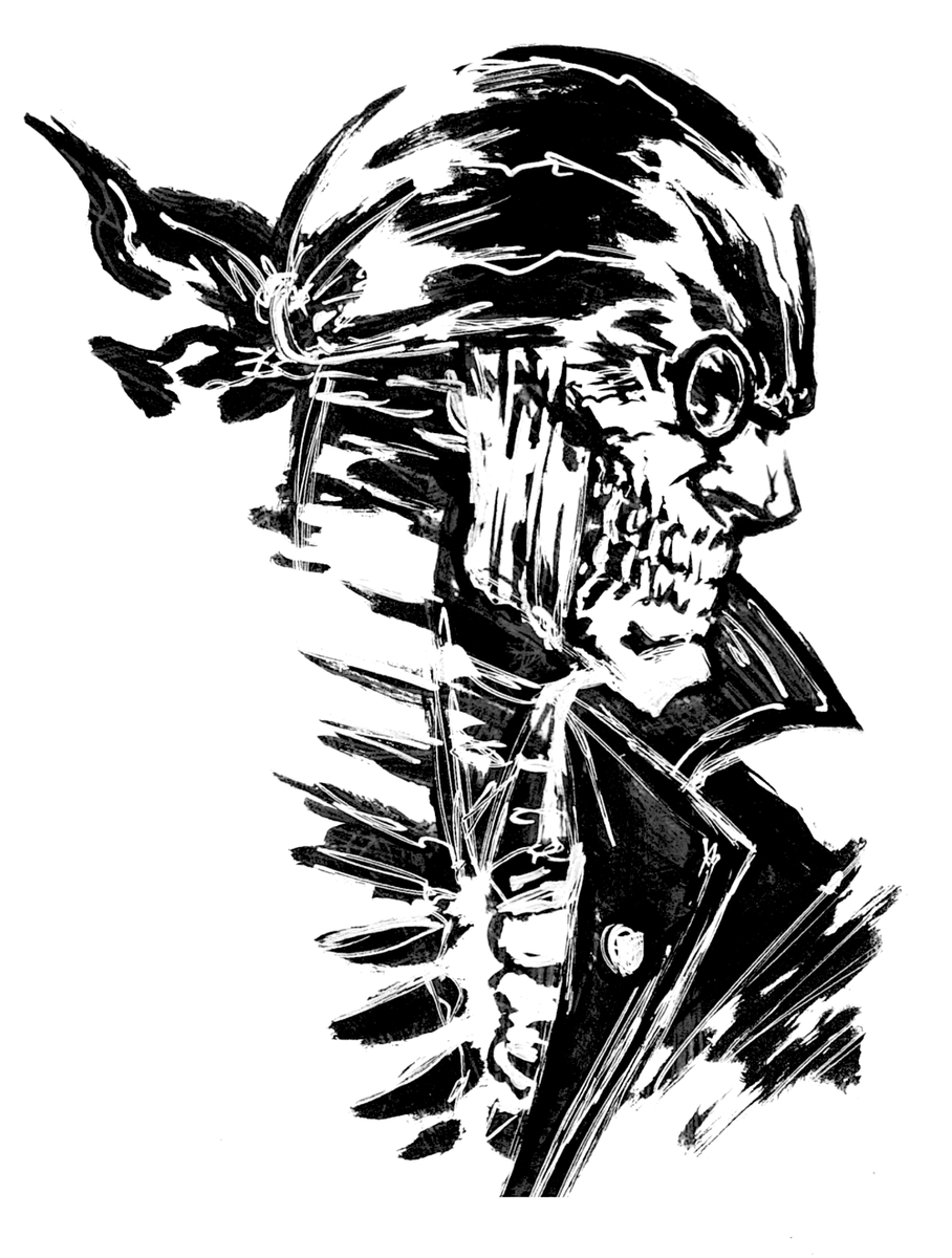 Drop your B&amp;W art any medium

I aim to make all of my line arts so that they'd work as a B&amp;W pieces on their own. https://t.co/W4h8UiYxGQ 