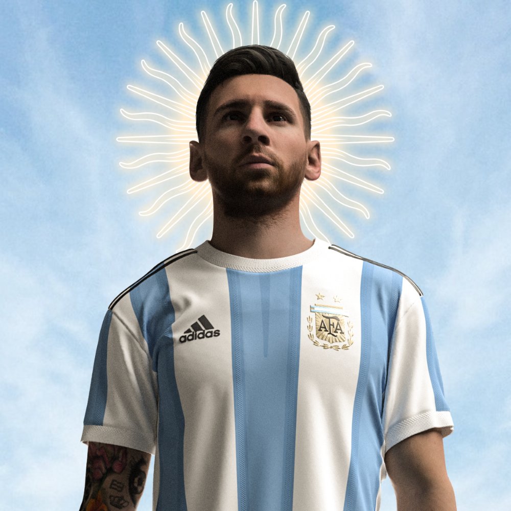 BanderaUy's tweet photo. 🇦🇷 Argentina Home kit 22/23

Pueden ver los renders en detalle en mi behance
https://t.co/VQBXRxw9fO https://t.co/uCB5gQlfPM