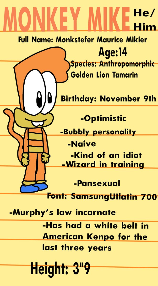 MediocreProduc4's tweet image. Introducing Monkey Mike #Randomschool #Webtoon #Webcomic #Cartooncharacter #Thisisalotofhashtags