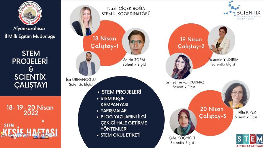 mircekismet's tweet photo. #scientix @ScientixTurkey @scientix_eu @afyonilmem #stemafyon #stemdiscoverycampaign #scientixambassador https://t.co/J7I6jIbOCE