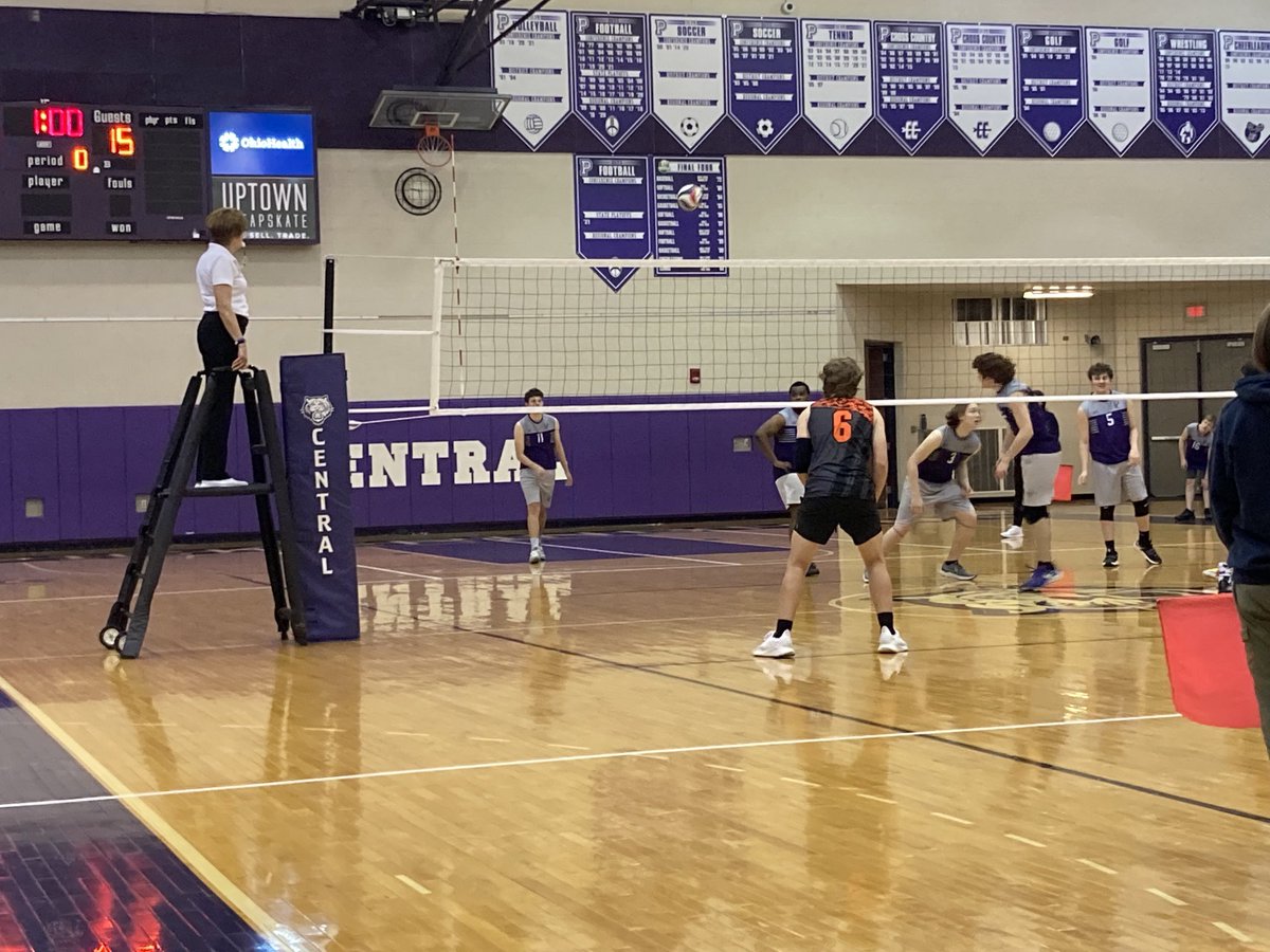 Boys Volleyball at home tonight vs Delaware.     Let’s Go Tigers!!!
Awesome!!!

#PlsdProud #weReady #centralelite #DoTheWork #HowYaLivin