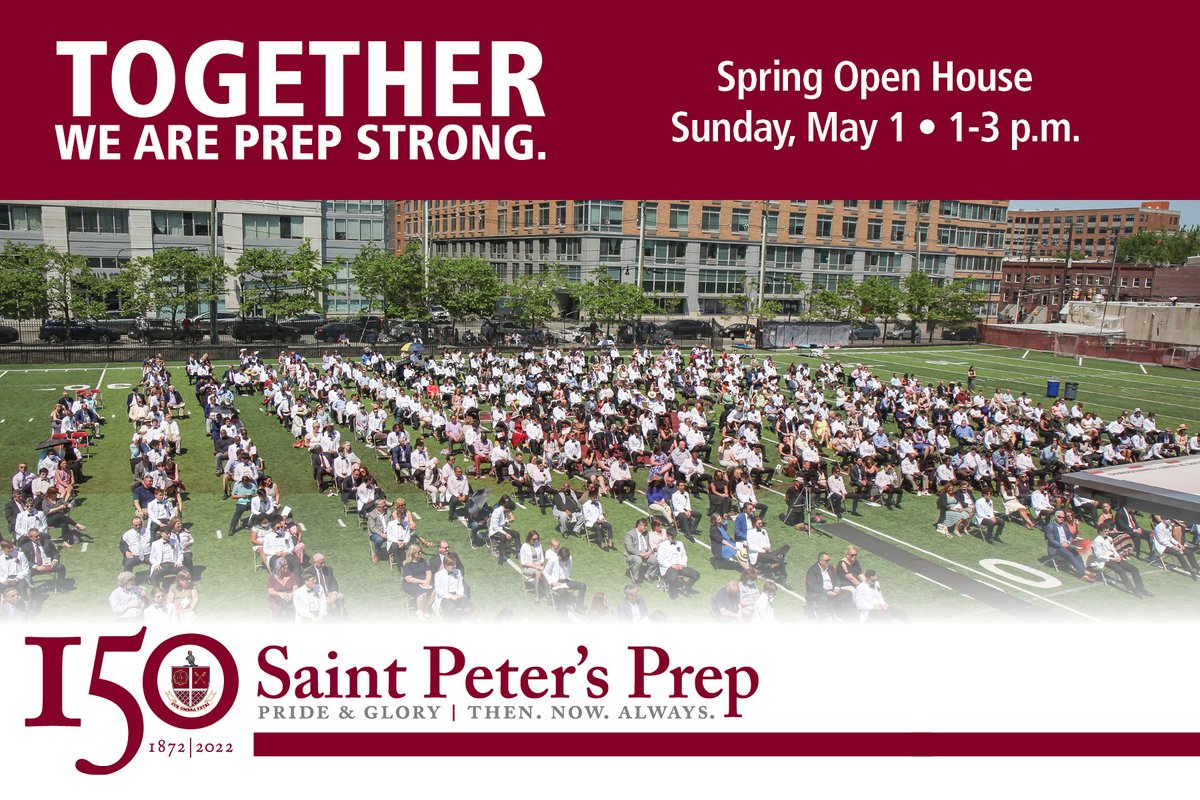 "There's two types of people in the world: those who went to Prep and those who wish they did." - team chaplain Padre Fencik '70. 6th and 7th graders, come find out how to be in that first group. Spring Open House is May 1.