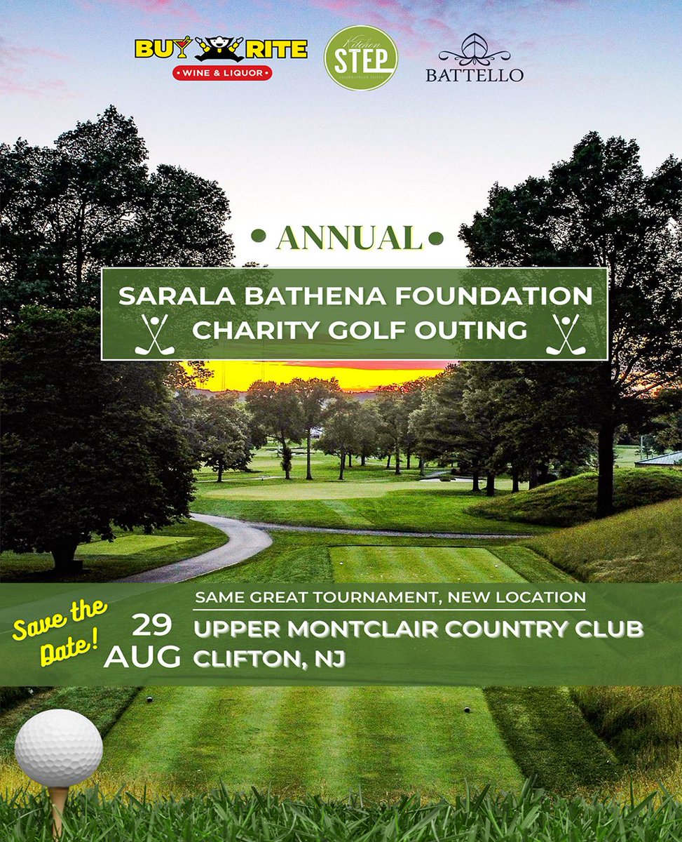 SilvertonBR's tweet photo. Tickets are available now for our 2022 Charity Golf Outing!🏌️‍♂️✔️

👉EventBrite: 2022 Annual Charity Golf Outing in Support of The Sarala Bathena Foundation

📌Monday, August, 29th

👉Link: https://t.co/niL1n2eeSk https://t.co/6BvhVRcU6Y
