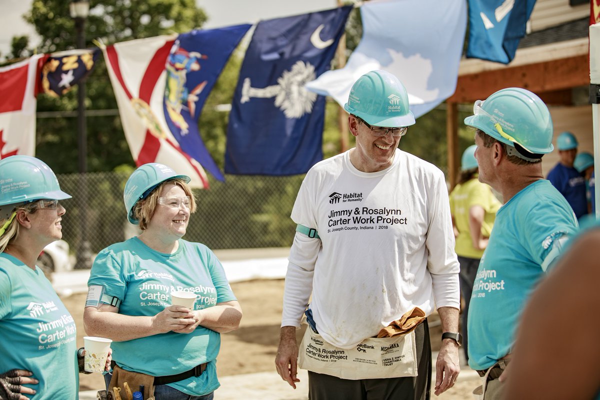JReckford's tweet photo. I am grateful for every hand that swings a hammer or holds a trowel, every voice that advocates for the cause of affordable housing and every share on social media that helps raise awareness! #NationalVolunteerWeek https://t.co/Uj8lw3fDpQ