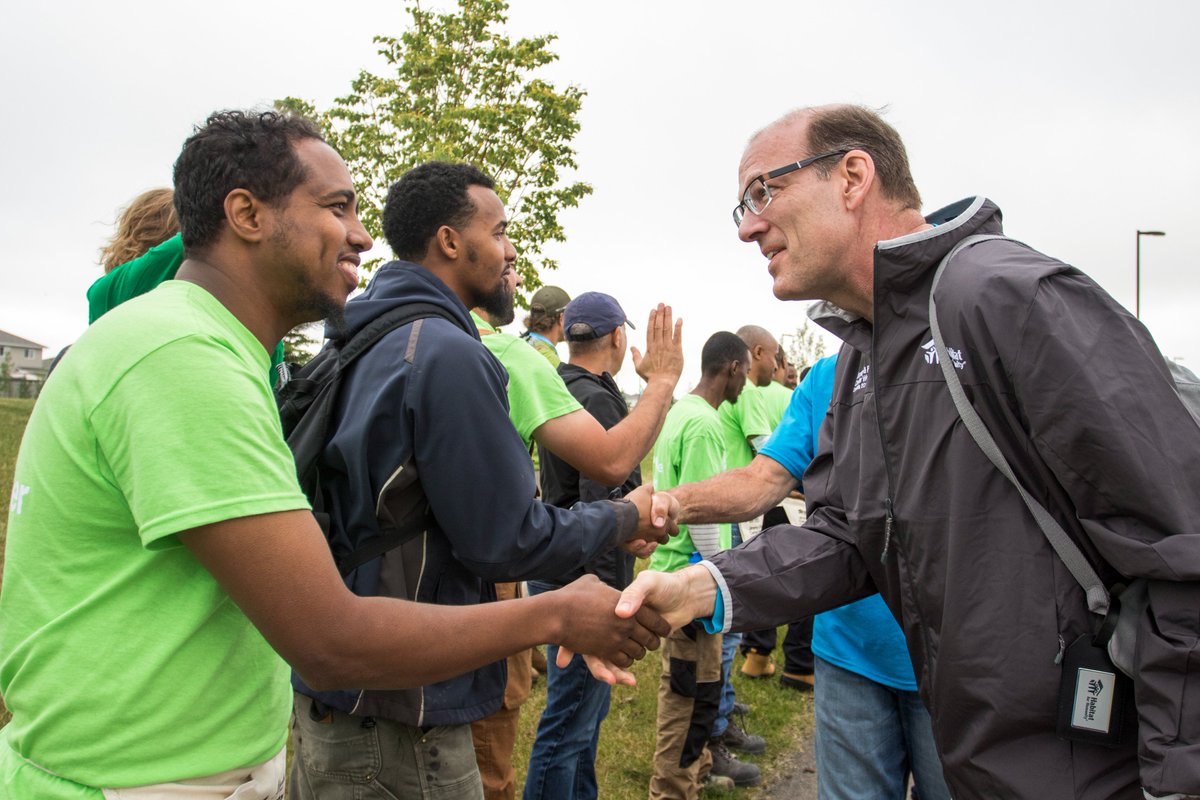 I am grateful for every hand that swings a hammer or holds a trowel, every voice that advocates for the cause of affordable housing and every share on social media that helps raise awareness! #NationalVolunteerWeek