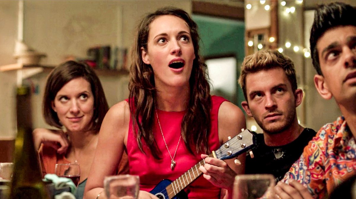 JackDMurphy's tweet photo. Can’t believe I hadn’t seen Crashing until now. Pre-Fleabag Phoebe Waller-Bridge, pre-Bridgerton Jonathan Bailey, it’s so great and all on Netflix now. https://t.co/j2uQQADCJp