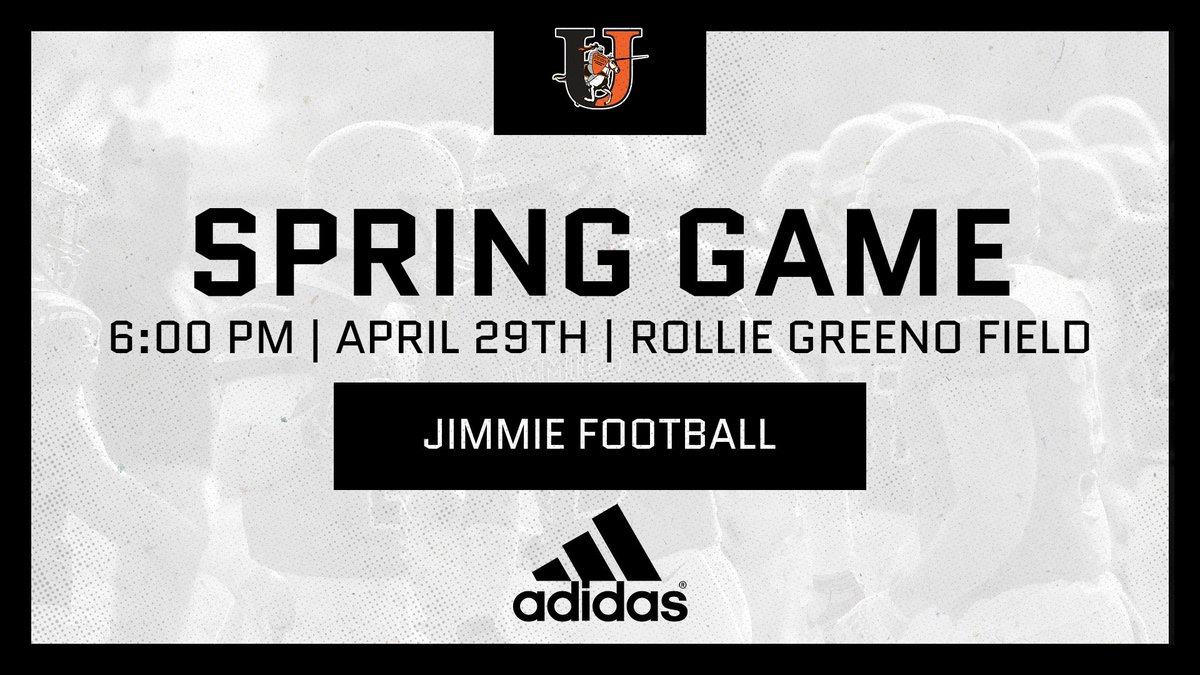 T-minus 7 days until the Spring Game! Be sure to come by Charlotte and Gordon Hansen Stadium next friday to catch Jimmie Football live in action! #JimmiePride #ChopAndCarry