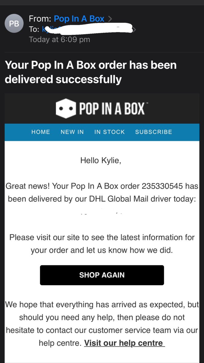 PunkyPirate's tweet photo. Nothing quite like waiting 20 months for an order @PopInABox also to see that it’s currently selling for less than I paid too! https://t.co/IN942rxVO9
