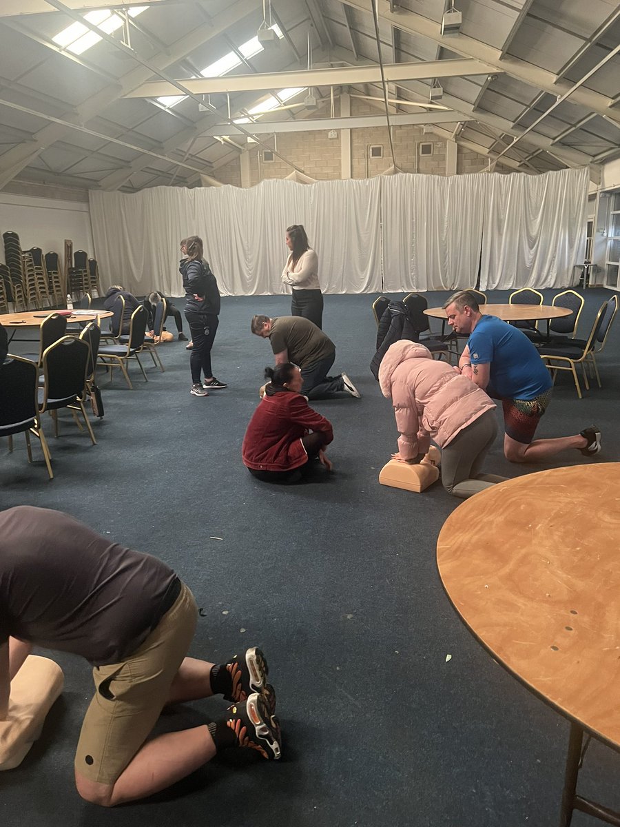 A Cricket First Aid course <a href="/FBCC1833/">Firwood Bootle C.C.</a> tonight. Some great talking points with regard to action plans and concussion awareness.