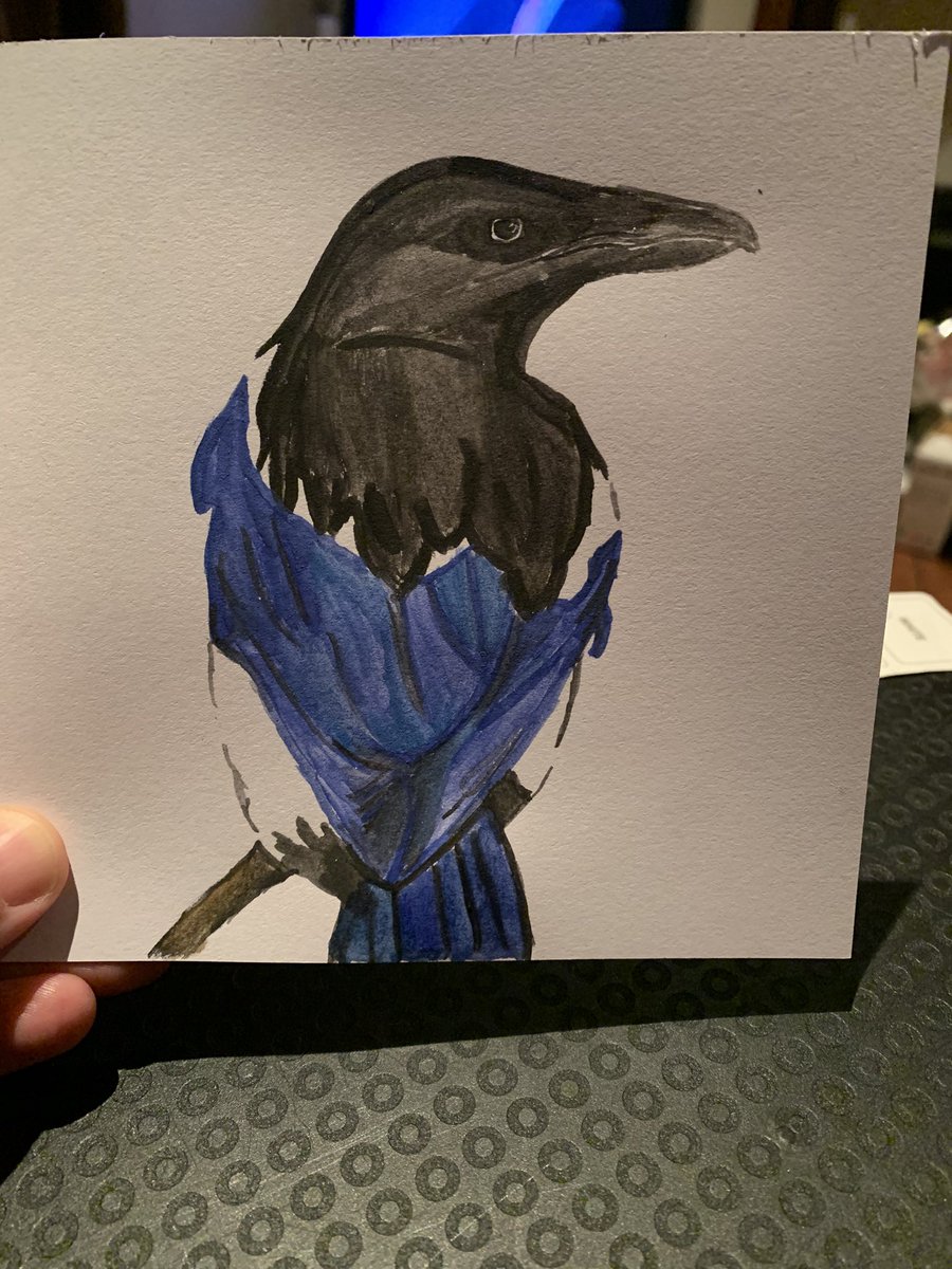 PipLee10's tweet photo. Since I’m not going back to teaching after Easter, I don’t have to work in the evenings. So I got the paints out tonight. #Mindfulness #lostspells #notbadatcopying https://t.co/QHW7coqKT0