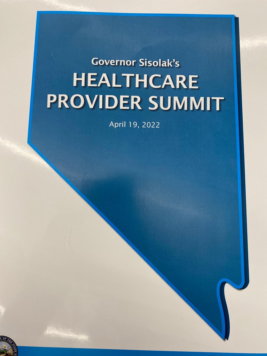 NAHLasVegas's tweet photo. Very informative day at Governor Sisolak's Healthcare Provider Summit! Thank You Gov. Sisolak, Sen. Cortez Masto, Sen. Rosen, Rep Lee, Rep Horsford, and US Sec. Becerra for working to improve healthcare for our community! #NathanAdelson #NAH #NVProviderSummit https://t.co/ZeteOJmVZ3