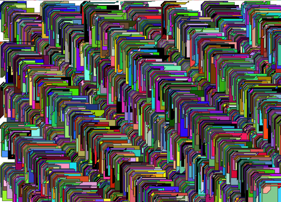 Messy record collection