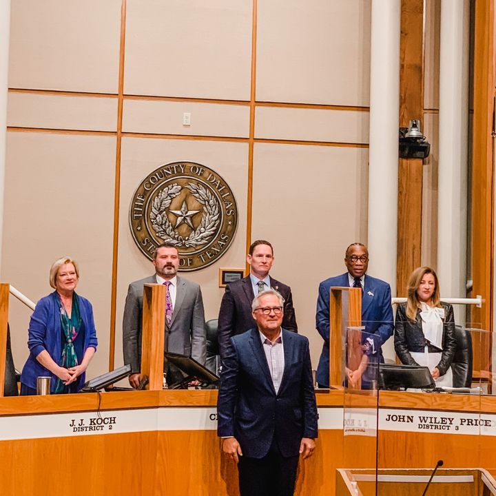 Congratulations to Rev. George Mason on being recognized at the Dallas County Commissioners Court for his many contributions as pastor of Wilshire Baptist Church!