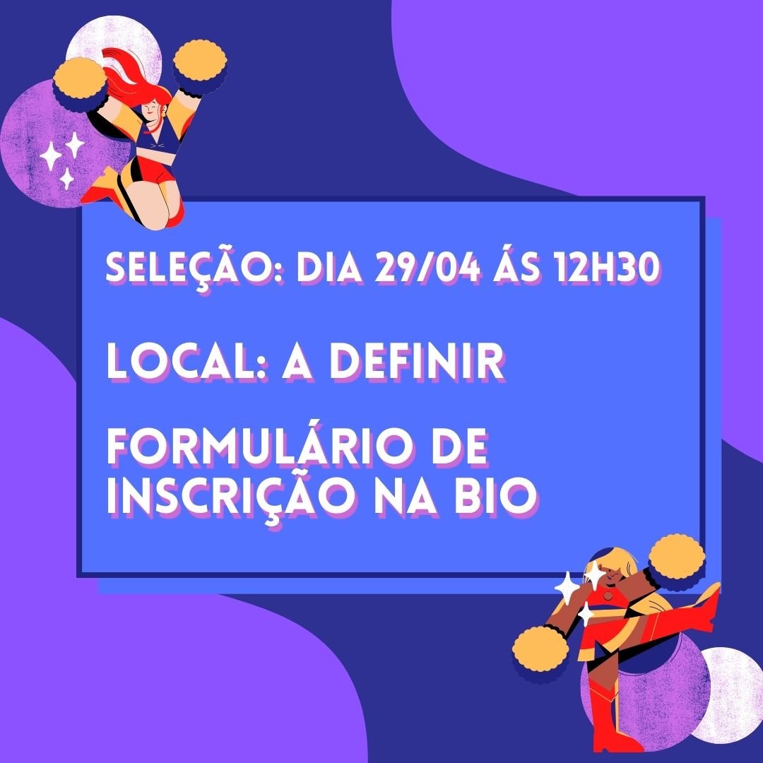 balburdiacp2's tweet photo. E o Grêmio faz tudo!!!! As conhecidas cheer do cp2 estarão de volta em breve 💜 caso tenha interesse em fazer parte preencha o formulário na nossa bio! https://t.co/2njdkyU9bg