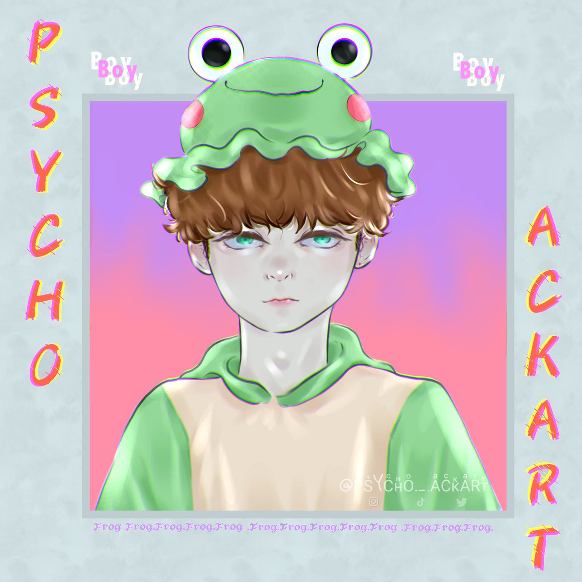 Psycho_ackart's tweet photo. FrogBoy🐸🌸 https://t.co/5wDhiZZPjQ