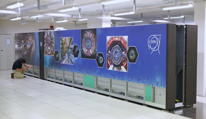 spectralogic's tweet photo. CERN operates the worldโs largest and most powerful particle accelerator! LHC experiments produce more than 90PB of #data per year. See how Spectra supports the #datastorage requirements at @CERN in this new case study! #whyspectra https://t.co/gSvq6PDIsi https://t.co/gSqOHiuzCL