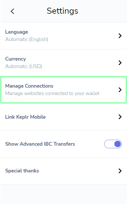 CryptoChem0000's tweet photo. If you're having troubles creating viewing keys for tokens or #stkdSCRT LPs on @Sienna_Network you may need to go to "Manage Connections" within your $SCRT wallet settings on keplr and remove the connection to Sienna.
Once you reconnect you should be able to create the keys. https://t.co/flALTa9MP6