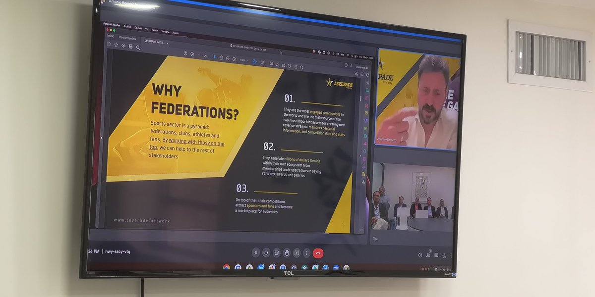 ArmadaAlvaro's tweet photo. Esta tarde presentaciones de las startups de la Región de Murcia ante los inversores del Bernardo de Gálvez Business Club
@leverade
@BemyVega
@Slang_Digital
@tallentto
#MurciaStartupsenUSA 
#MurciaenMiami 
@infoRMurcia @Empresa_RM https://t.co/tjdxLiX4Z8
