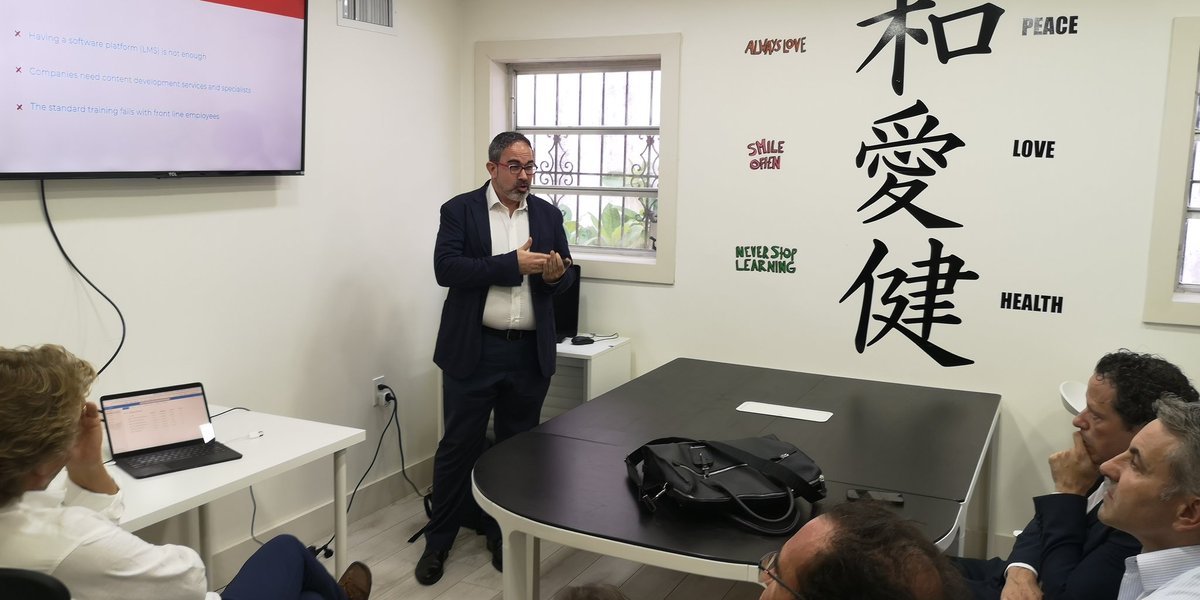 Esta tarde presentaciones de las startups de la Región de Murcia ante los inversores del Bernardo de Gálvez Business Club
<a href="/leverade/">leverade</a>
<a href="/BemyVega/">Bemyvega</a>
@Slang_Digital
<a href="/tallentto/">Tallentto, Digital Agile Learning</a>
#MurciaStartupsenUSA 
#MurciaenMiami 
<a href="/infoRMurcia/">Instituto de Fomento</a> <a href="/Empresa_RM/">Consejería de Empresa, Empleo y Economía Social</a>