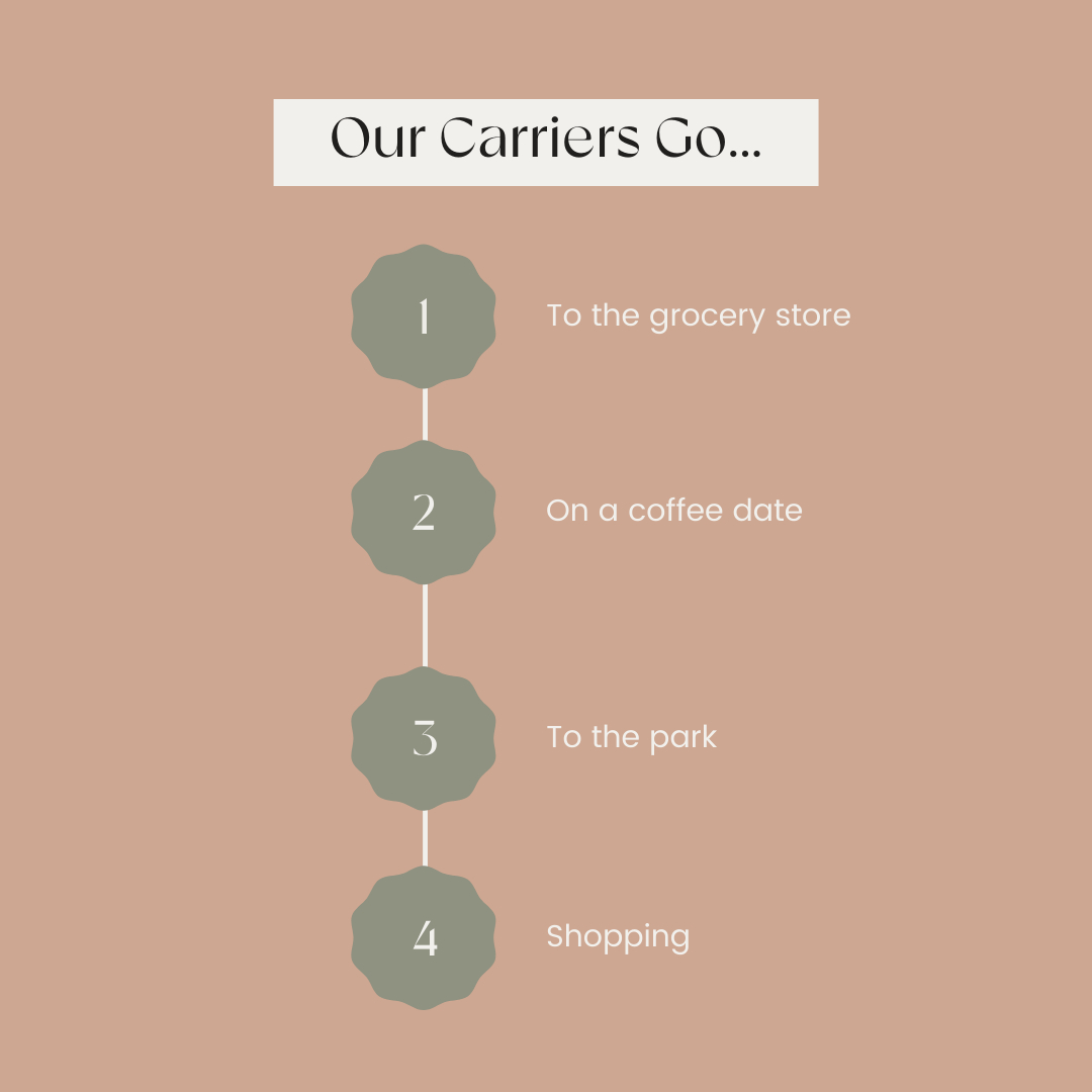 NewNativeBaby's tweet image. Our carriers go anywhere, where do you prefer to be hands free when you're with baby?!