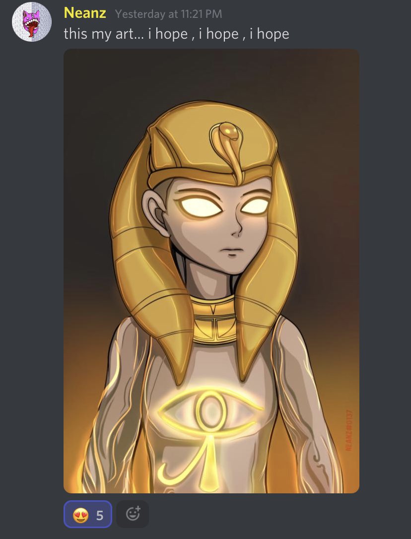 xposureboost's tweet photo. Would you take a look at this piece of art!

Made by one of our Kings inside the Discord for our Fan Art competition. 

Make sure to join the discord and draw some Fan Art at a chance for a WL! Challenge ends on 4/22 https://t.co/Oeo6fSKyK3