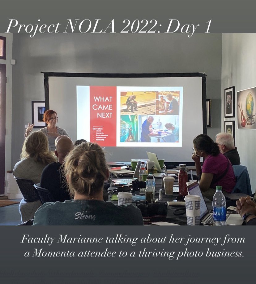 momenta's tweet photo. #ProjectNOLA #MomentaFamily #ThisIsHowWeWorkshop https://t.co/dSr0xbE138