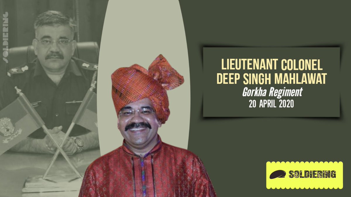 #Soldiering remembers Lt Col Deep Singh Mahlawat on his second #death anniversary today. 

He passed away after sudden cardiac arrest on 20 April 2020. He was serving as Vice-Principal of #SainikSchool Gopalganj. 

The Nation will never forget his service and sacrifice. #JaiHind