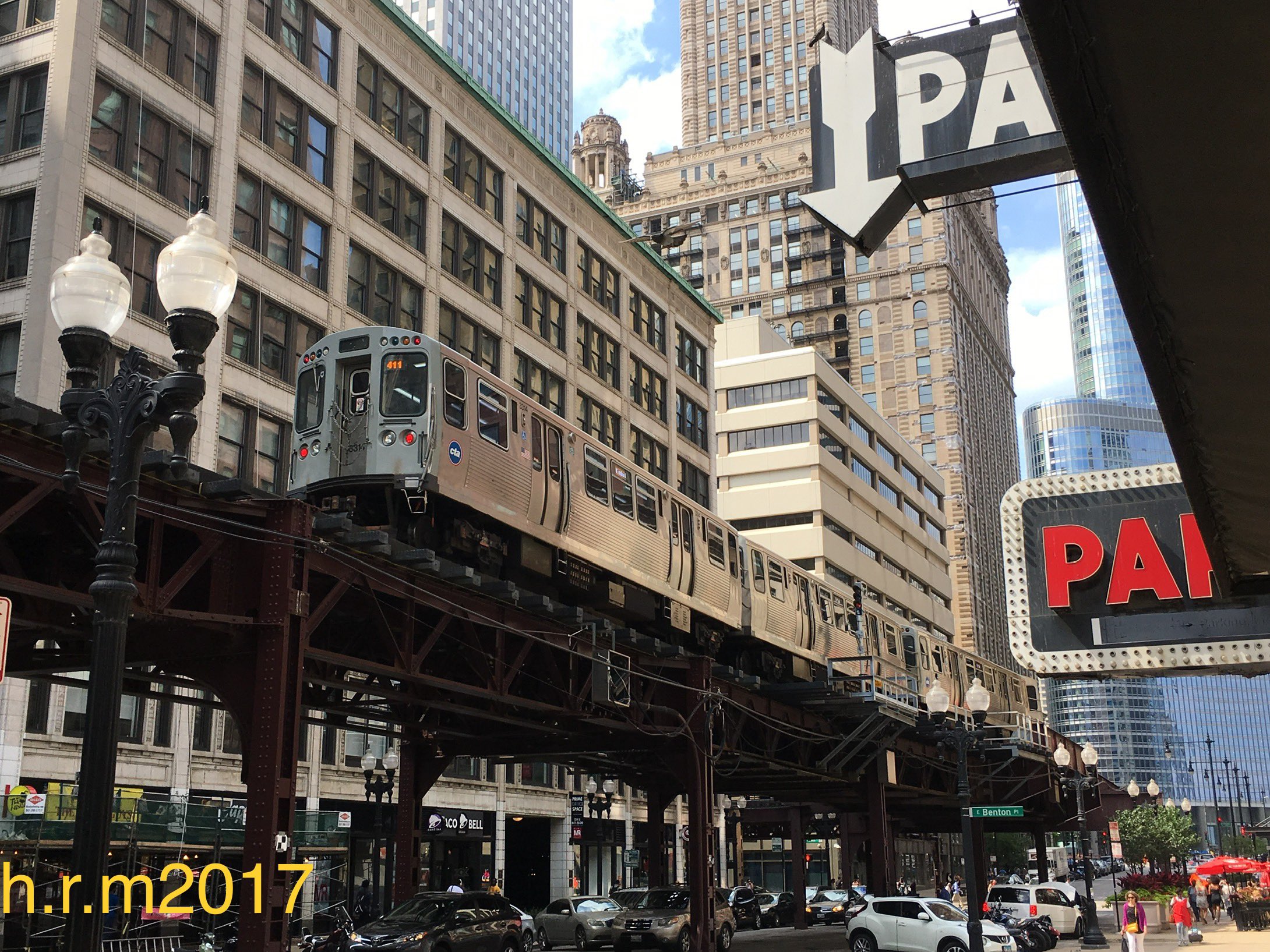 H R M17 シカゴの高架鉄道は 必ずかっこよく撮影できてしまいます どんなに適当に撮影したとしても T Co Yxfelotwej Twitter