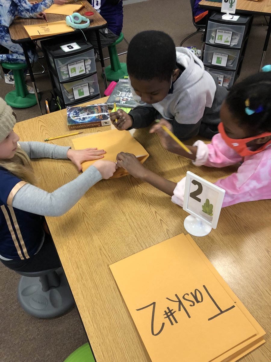 MsEnglemanEDU's tweet photo. 3rd graders in 3LE did some last minute MCA prep work by working in teams to solve 6 diff. tasks to complete an ELA Baseball themed Escape Room! Ss were engaged, practiced ELA skills, and collaborated and communicated to solve the brainteasers. #AHSchools #RamseyEaglePride https://t.co/WnHqk3ue4w