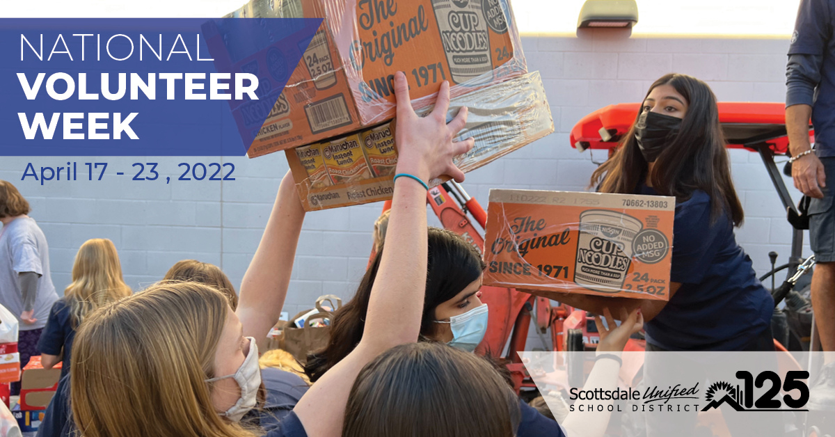 Thank you to all our wonderful volunteers! We appreciate you!