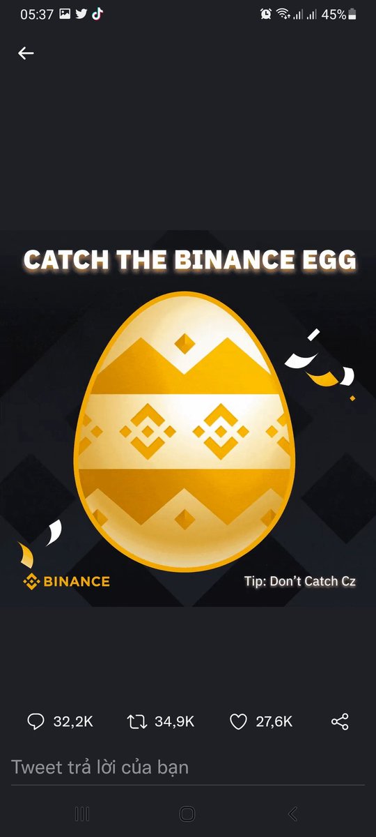 ductuoitre's tweet photo. @binance https://t.co/aFq7Zc0FJE