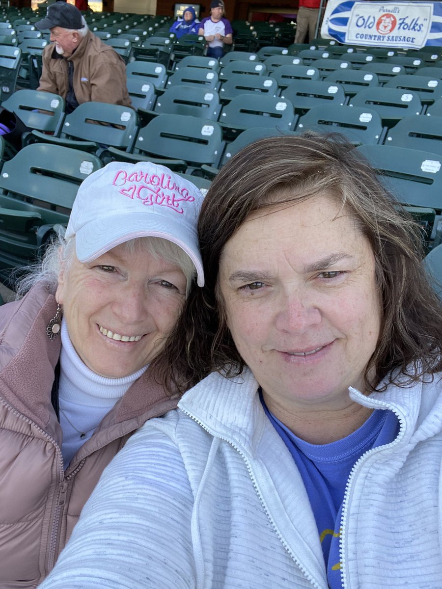 SPBadgett's tweet photo. Fun night at the Bats with Mom #louisvillebats https://t.co/pK5fPLInWr